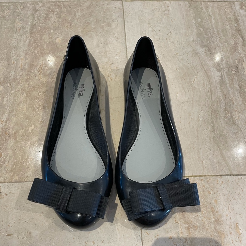 Melissa x Jason Wu | Space Love Flat Black Sz 7